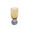 Beatriz Ball Serveware Beatriz Ball GLASS Venice Shot Glass Set of 4 (Amber and Blue )