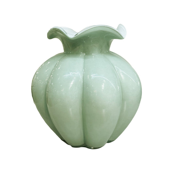 Beatriz Ball Giftware Beatriz Ball GLASS Vento Large Rounded Vase (Pistachio)