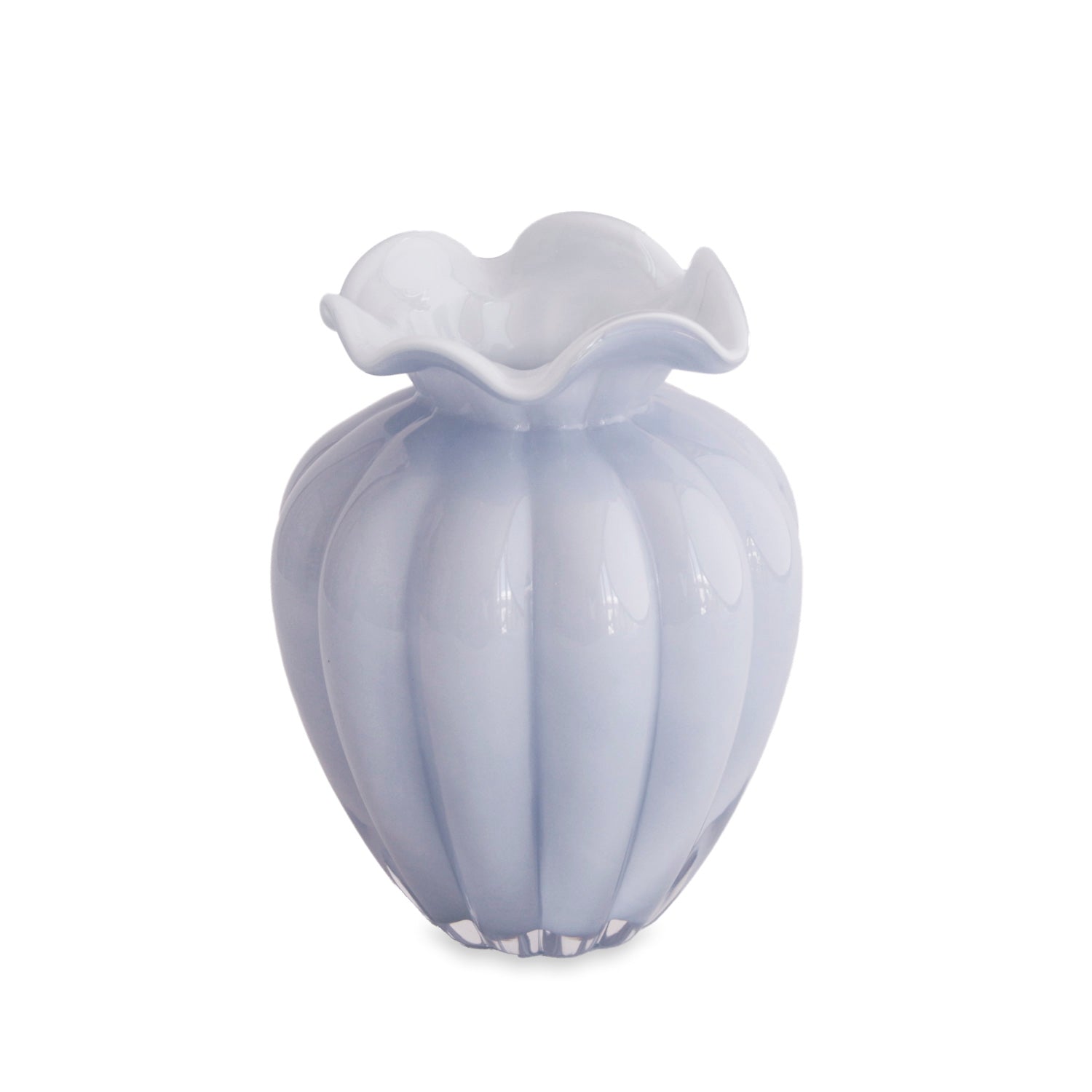 Beatriz Ball Home Decor Beatriz Ball GLASS Vento Large Vase Periwinkle