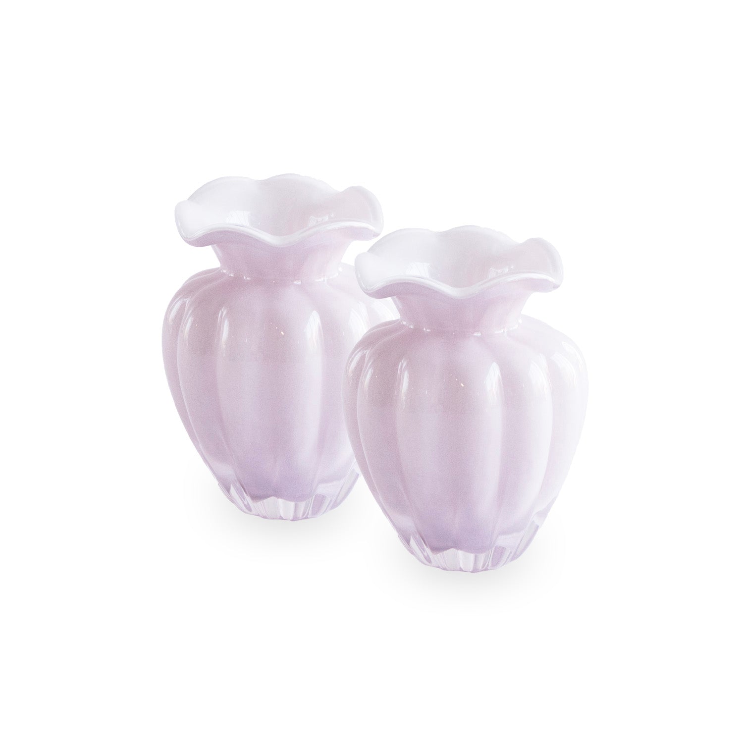 Beatriz Ball Giftware Beatriz Ball GLASS Vento Small Vase Set of 2 (Camellia)