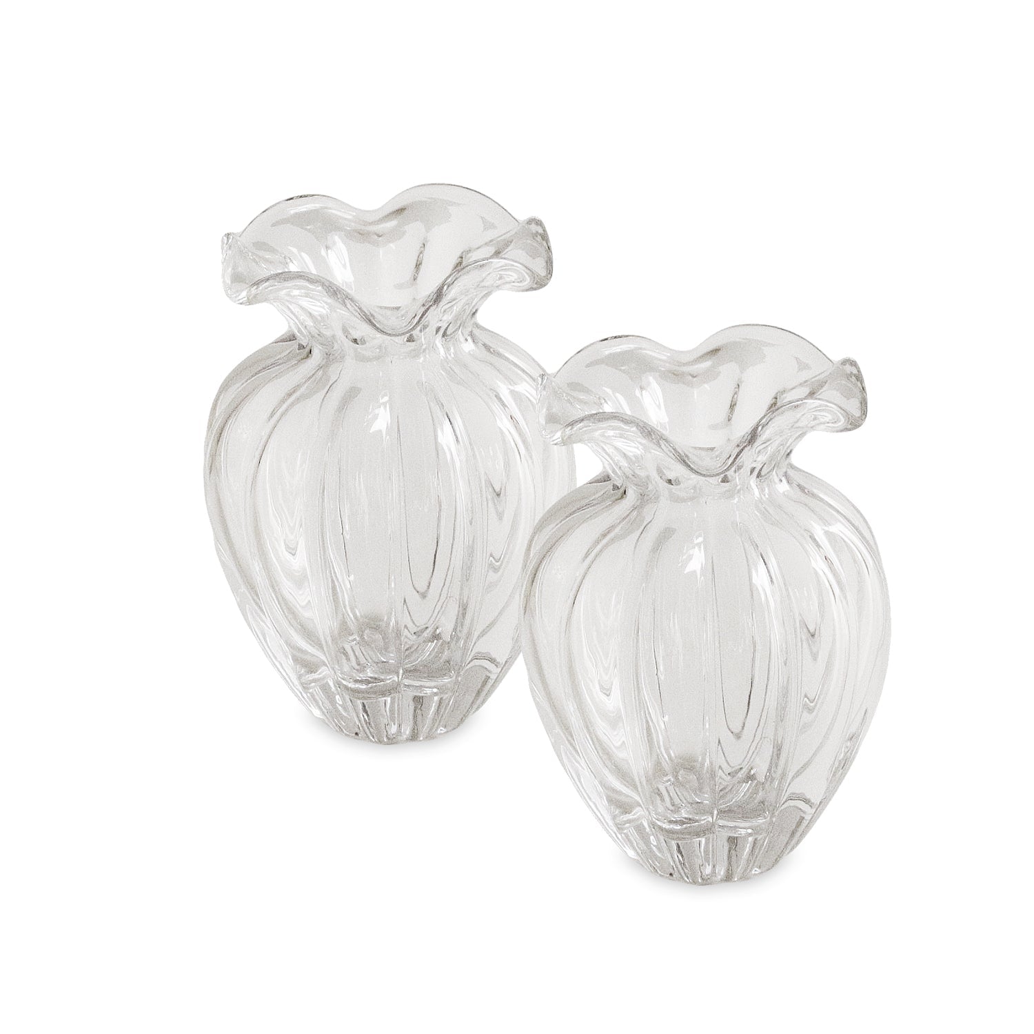 Beatriz Ball Giftware Beatriz Ball GLASS Vento Small Vase Set of 2 (Clear)