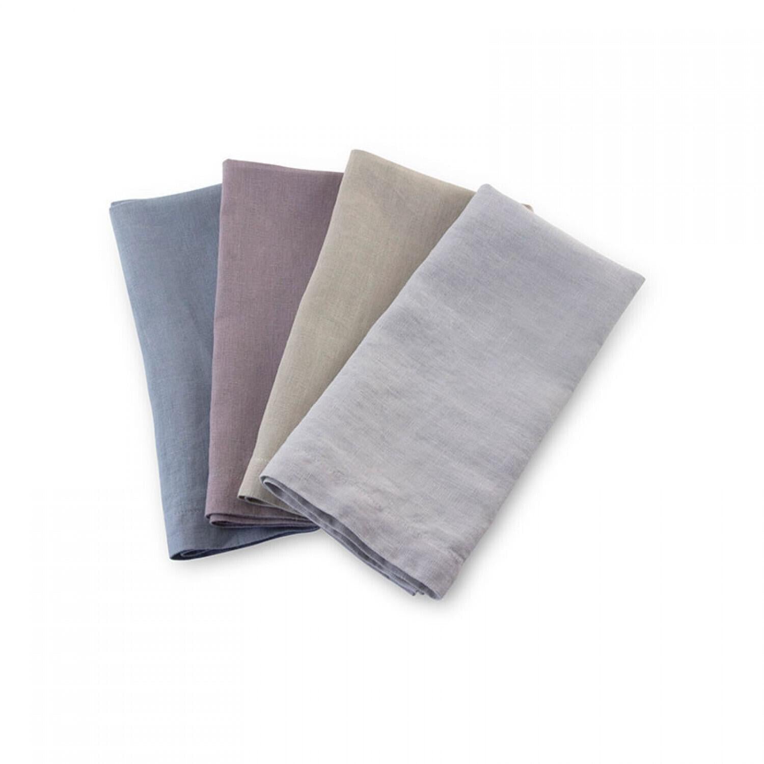 Beatriz Ball Giftware Beatriz Ball LINEN Napkin Set of 4 (Flax)