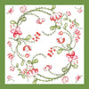 Beatriz Ball Giftware Beatriz Ball LINEN Norelle Napkins 20 x 20 Set of 4 (Green and Red Floral)