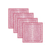 Beatriz Ball Giftware Beatriz Ball LINENS Leopard Napkins 20 x 20 Set of 4 (Pink and White)