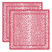 Beatriz Ball Giftware Beatriz Ball LINENS Leopard  Napkins 20 x 20 Set of 4 (Red and White)