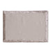 Beatriz Ball Giftware Beatriz Ball LINENS Velluto Placemats with Border Set of 4 Beige and Beige