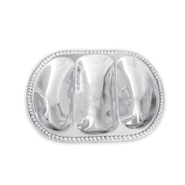 Beatriz Ball Serveware Beatriz Ball PEARL Large Triple Serving Platter