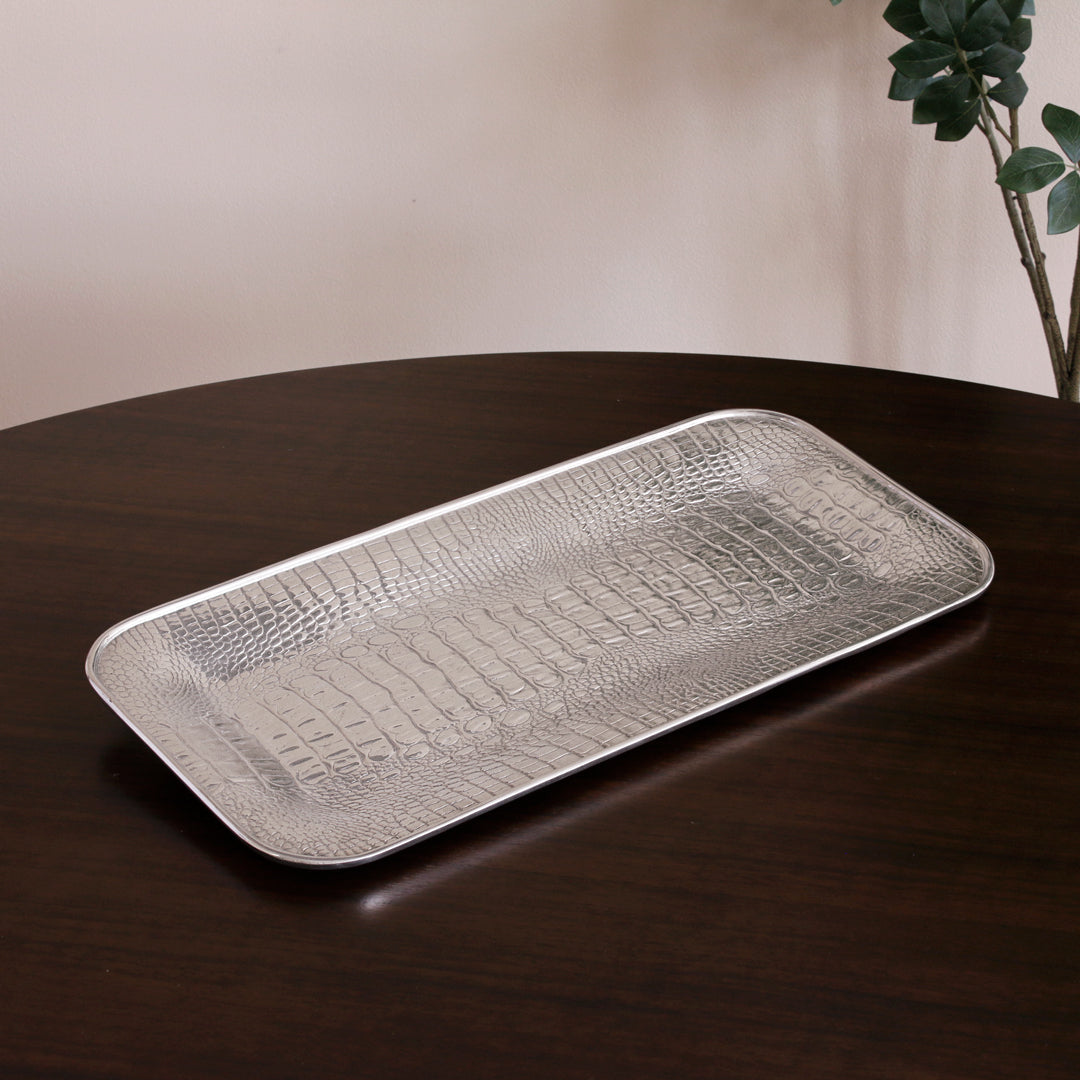 Beatriz Ball Serveware Beatriz Ball PIELES Croc Long Rectangular Tray