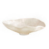 Beatriz Ball Serveware Beatriz Ball RESIN Alabaster Large Oval Bowl White Swirl