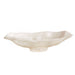 Beatriz Ball Serveware Beatriz Ball RESIN Alabaster Medium Oval Bowl White Swirl