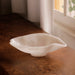 Beatriz Ball Serveware Beatriz Ball RESIN Alabaster Small Oval Bowl White Swirl