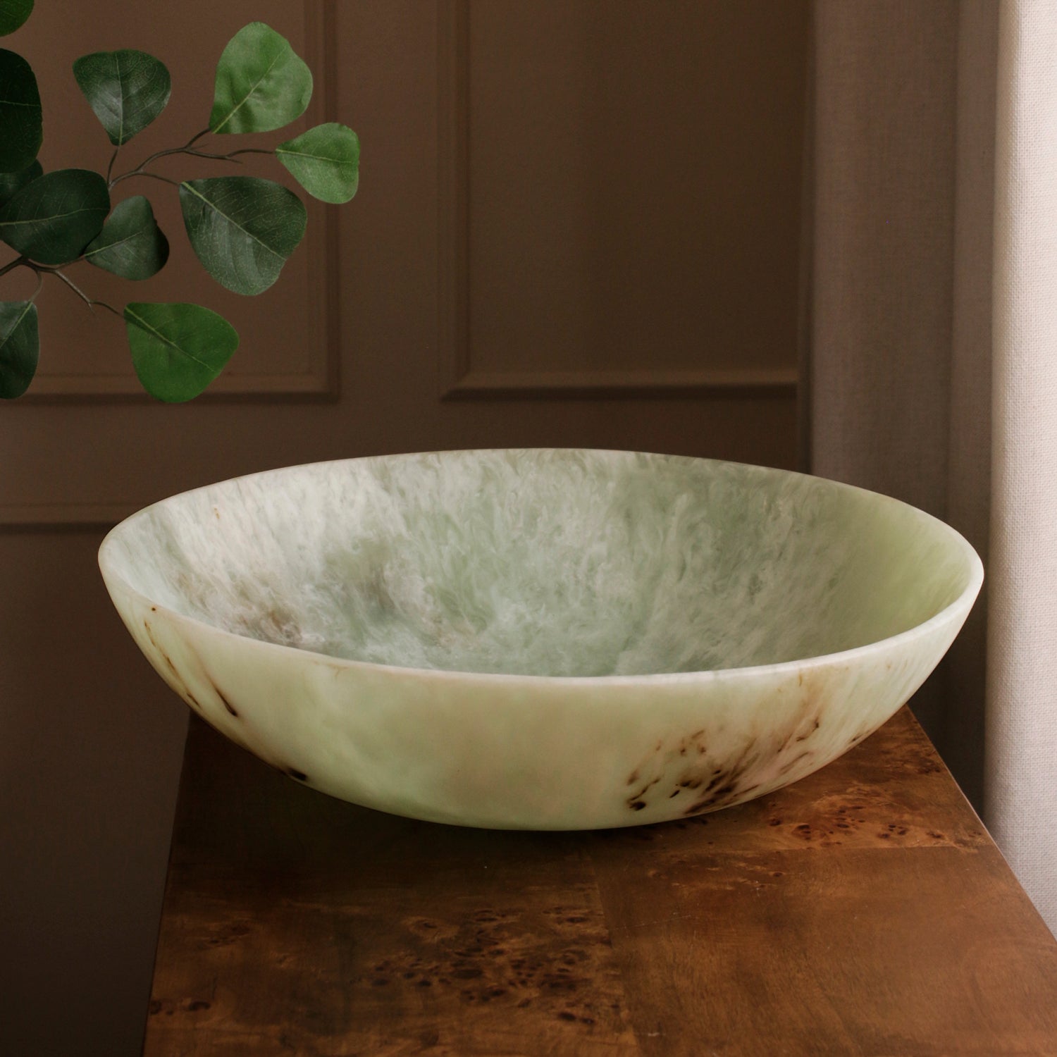 Beatriz Ball Serveware Beatriz Ball RESIN Giada Centerpiece Jade Swirl
