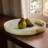 Beatriz Ball Serveware Beatriz Ball RESIN Giada Round Tray Jade Swirl