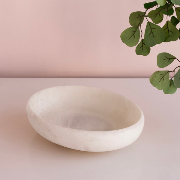 Beatriz Ball Serveware Beatriz Ball RESIN Sorbet Large Oval Bowl  Coconut