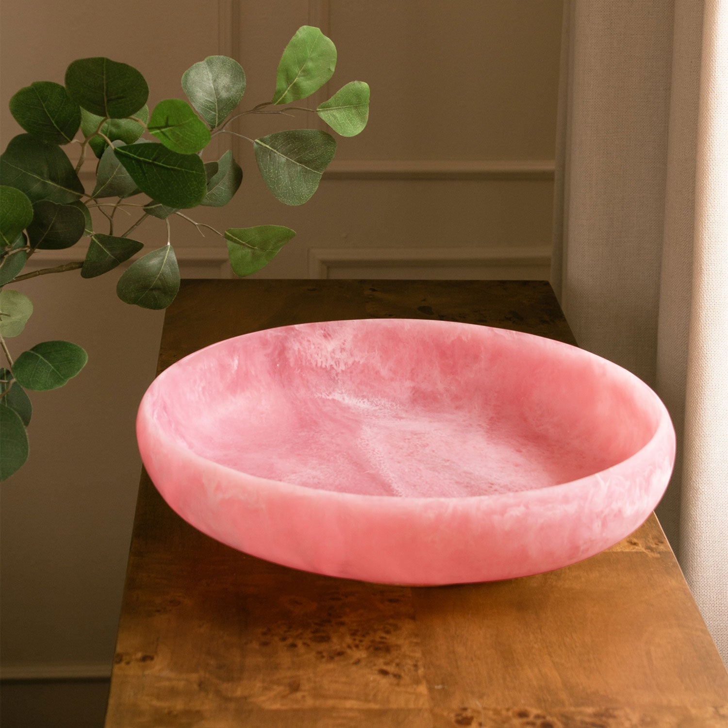 Beatriz Ball Serveware Beatriz Ball RESIN Sorbet Large Oval Bowl   Raspberry