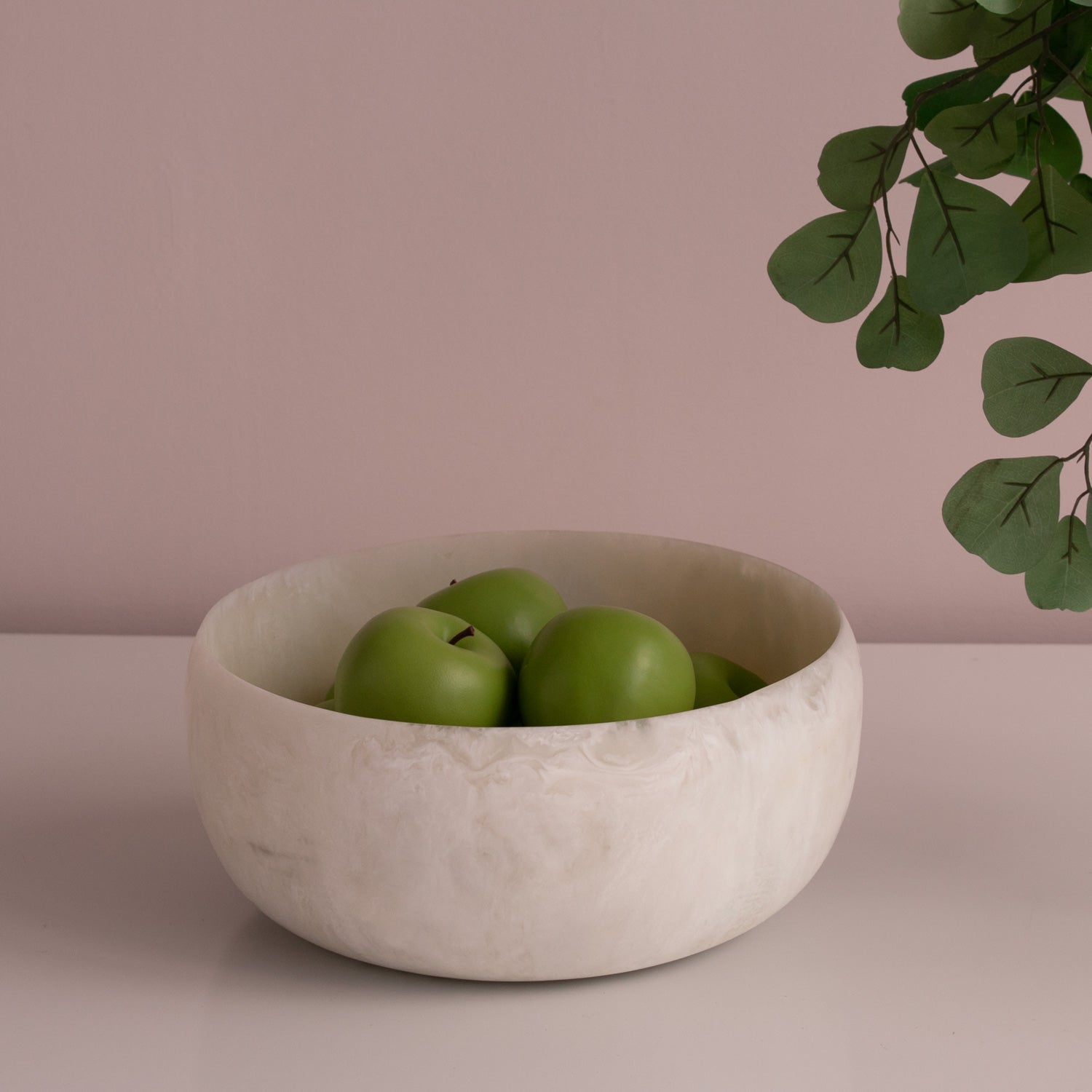 Beatriz Ball Serveware Beatriz Ball RESIN Sorbet Large Round Bowl  Coconut