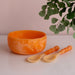 Beatriz Ball Serveware Beatriz Ball RESIN Sorbet Large Round Bowl Tangerine