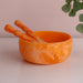 Beatriz Ball Serveware Beatriz Ball RESIN Sorbet Large Round Bowl Tangerine