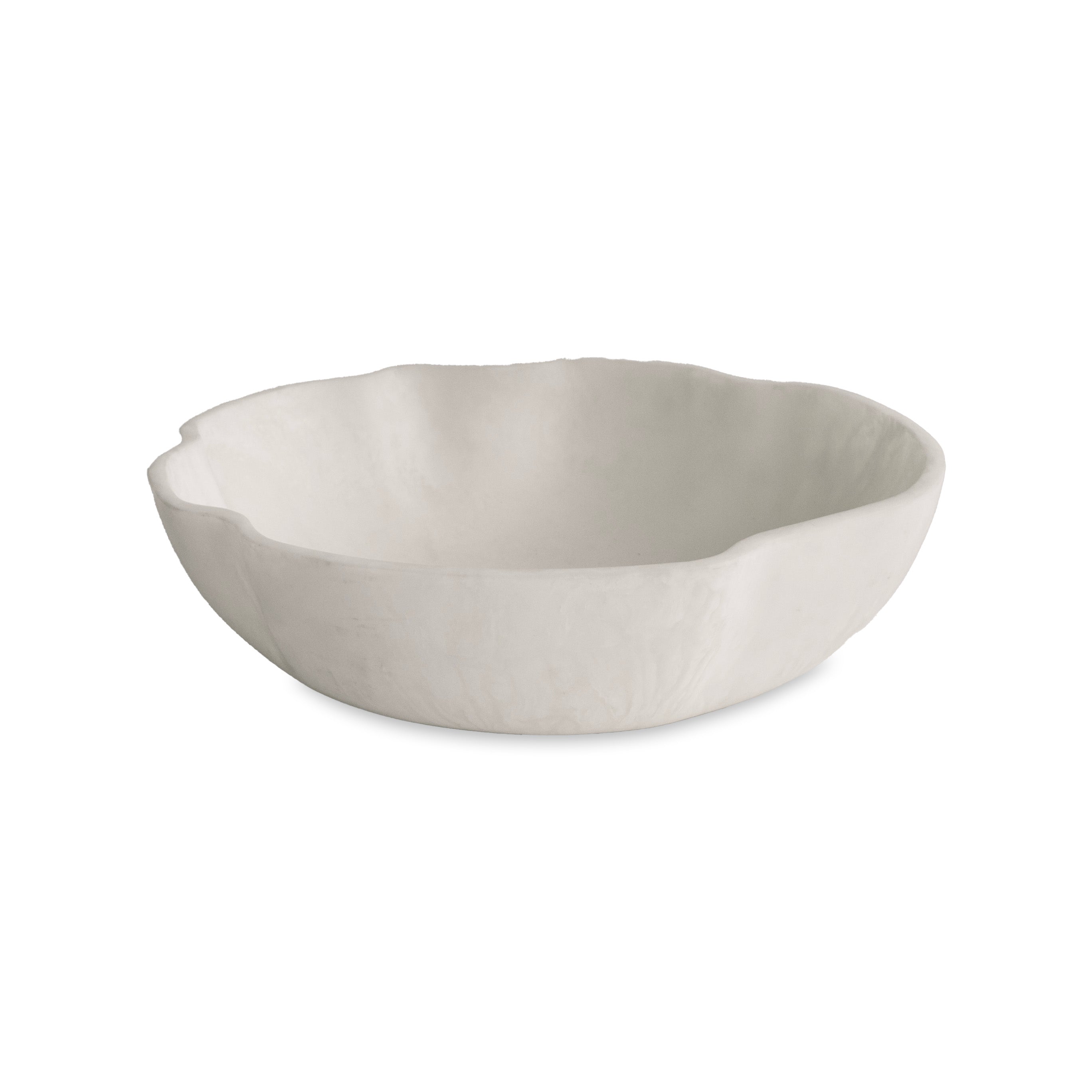Beatriz Ball Serveware Beatriz Ball RESIN Sorbet Large Wavy Round Bowl  Coconut