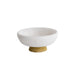 Beatriz Ball Serveware Beatriz Ball RESIN Sorbet Medium Round Bowl with Base Coconut and Matcha