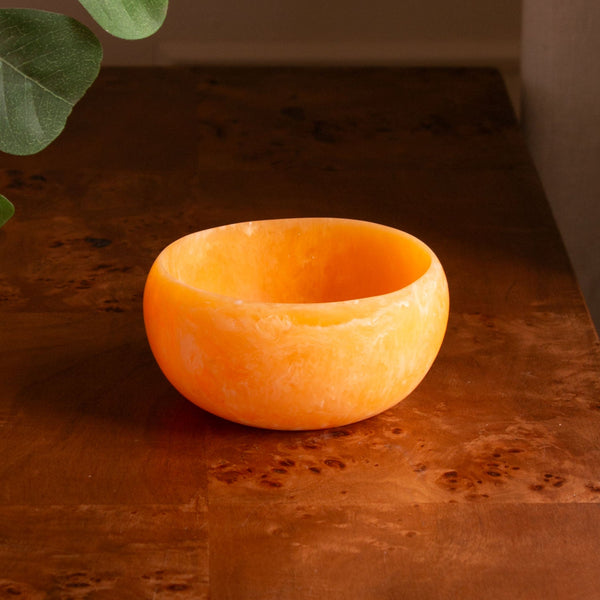 Beatriz Ball Serveware Beatriz Ball RESIN Sorbet Mini Round Bowl Tangerine
