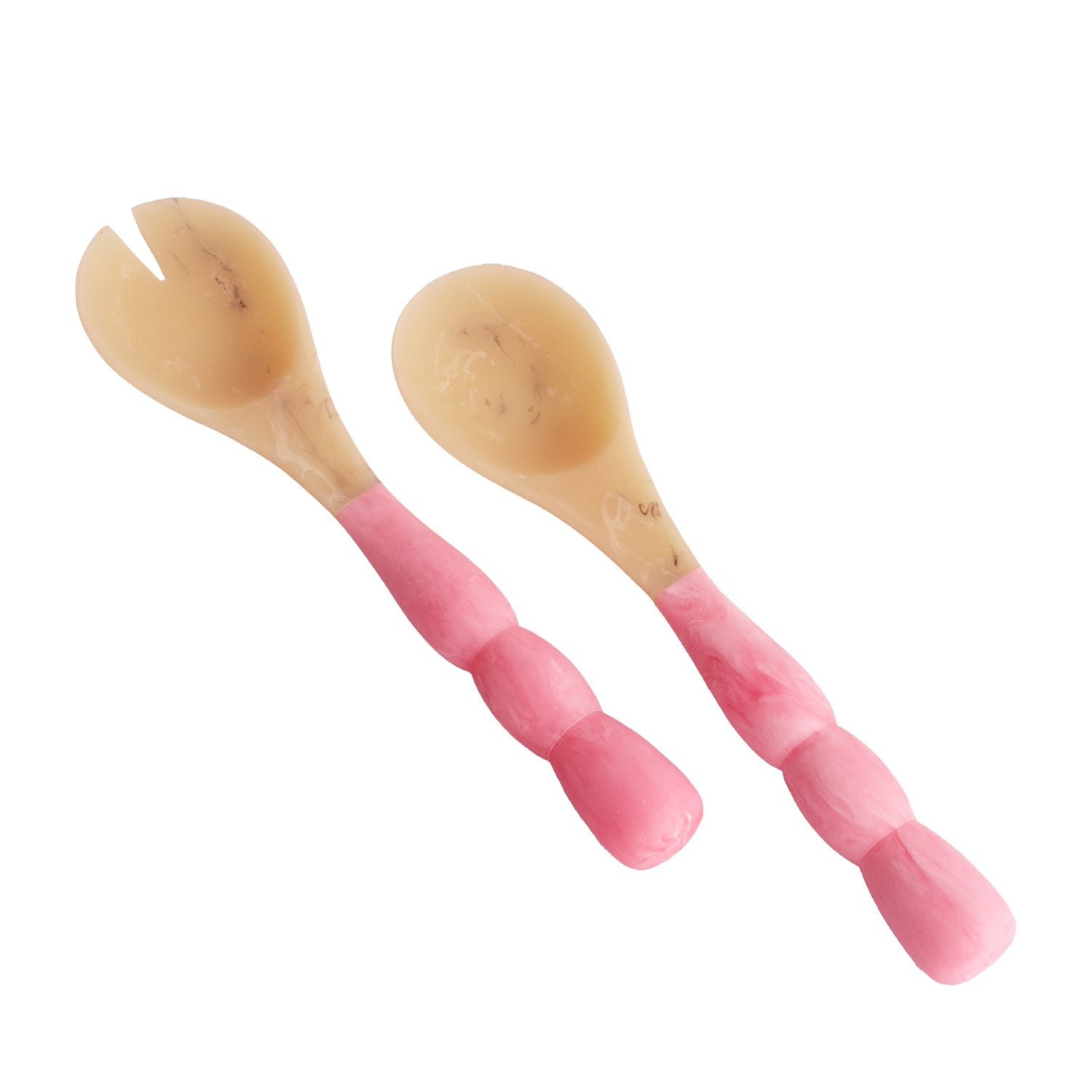 Beatriz Ball Serveware Beatriz Ball RESIN Sorbet Salad Servers Raspberry