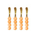 Beatriz Ball Serveware Beatriz Ball RESIN Sorbet Spreaders Set of 4 (Tangerine)