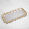 Beatriz Ball Serveware Beatriz Ball SIERRA MODERN Nassau Long Rectangular Tray (Silver and Gold)
