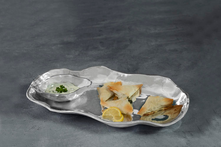 Beatriz Ball Serveware Beatriz Ball Soho Onyx Chip & Dip