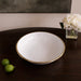 Beatriz Ball Serveware Beatriz Ball THANNI Bahamas Large Bowl (White and Gold)
