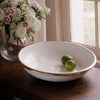 Beatriz Ball Serveware Beatriz Ball THANNI Bahamas Large Bowl (White and Gold)
