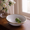 Beatriz Ball Serveware Beatriz Ball THANNI Bahamas Medium Bowl (White and Gold)