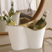 Beatriz Ball Serveware Beatriz Ball THANNI Double Ice Bucket (White and Gold)