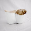 Beatriz Ball Serveware Beatriz Ball THANNI Double Ice Bucket (White and Gold)