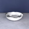 Beatriz Ball Serveware Beatriz Ball THANNI Osaka Large Bowl (White and Silver)