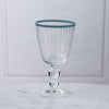 Beatriz Ball Serveware Beatriz Ball VIDA Acrylic All Purpose Set of 4 (Clear and Blue)