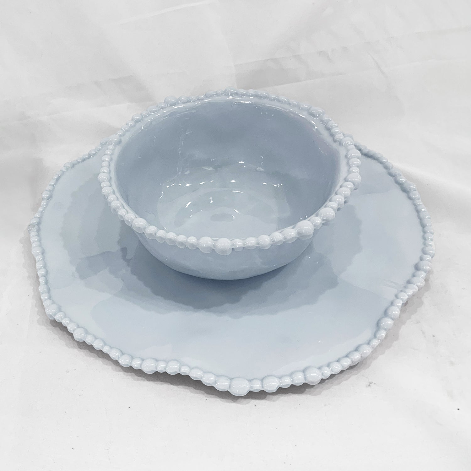 Beatriz Ball Serveware Beatriz Ball VIDA Alegria Dinner Plate Set of 4 (Blue)