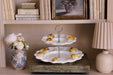 Beatriz Ball Servware Beatriz Ball VIDA Alegria Two Tiered Egg Server White