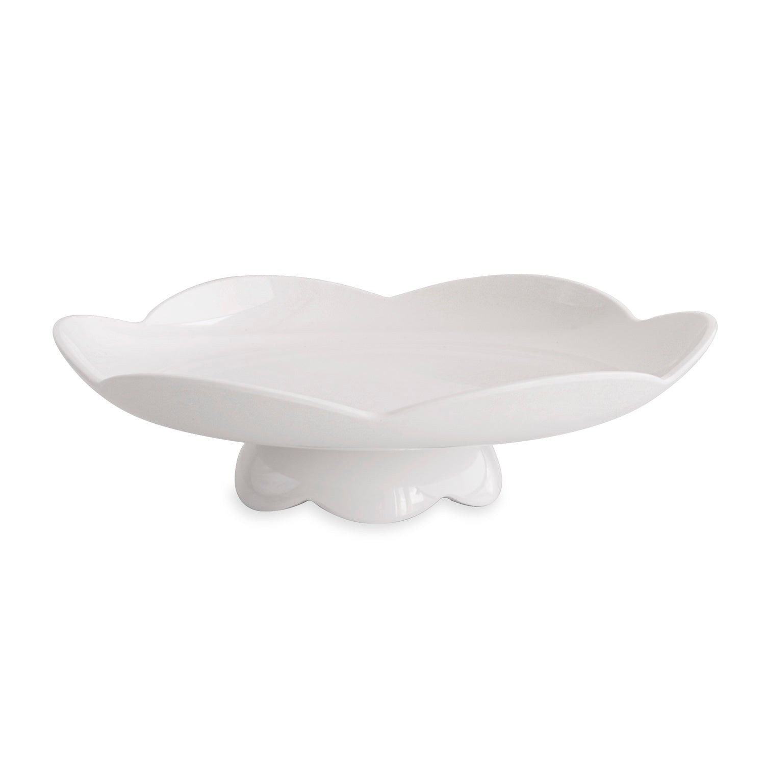 Beatriz Ball Serveware Beatriz Ball VIDA Amelia Pedestal Cake Plate White