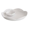 Beatriz Ball Serveware Beatriz Ball VIDA Amelia Round Platter with Mini Dip Bowl White
