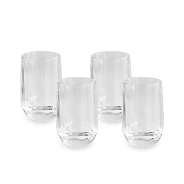 Beatriz Ball Giftware Beatriz Ball VIDA Arabella AcrylicTumbler Set of 4 (Clear)