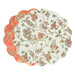 Beatriz Ball Giftware Beatriz Ball VIDA Autumn and Branches Reversible Round Placemats Set of 4 Persimmon & Green
