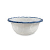 Beatriz Ball Servware Beatriz Ball VIDA Bamboo 7.5" Cereal Bowl Set of 4 (White and Blue)