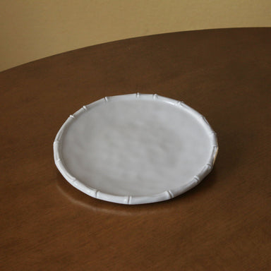 Beatriz Ball Serveware Beatriz Ball VIDA Bamboo 9" Salad Plate Set of 4 (White)