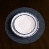 Beatriz Ball Serveware Beatriz Ball VIDA Bamboo 9" Salad Plate Set of 4 (White and Blue)
