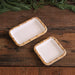 Beatriz Ball Serveware Beatriz Ball VIDA Bamboo Beverage Napkin Holder (White and Natural)