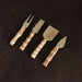 Beatriz Ball Serveware Beatriz Ball VIDA Bamboo Cheese Set of 4 (Gold and Natural)