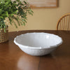 Beatriz Ball Serveware Beatriz Ball VIDA Bamboo Large Salad Bowl (White)