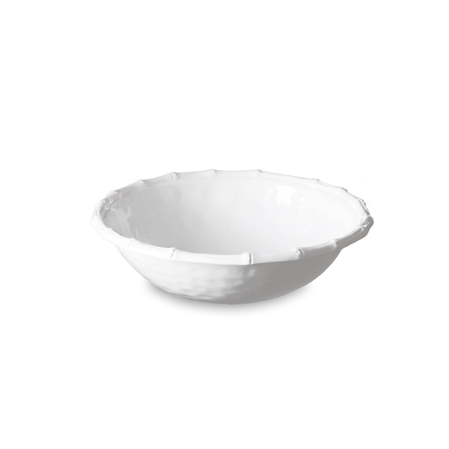 Beatriz Ball Serveware Beatriz Ball VIDA Bamboo Large Salad Bowl (White)