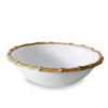 Beatriz Ball Serveware, Type_Outdoor Serving Beatriz Ball Vida Bamboo Large Salad Bowl (White and Natural)